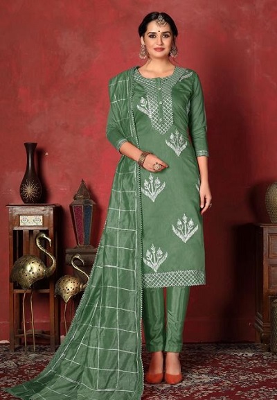Gota patti style Fancy Churidar patterned Clothing