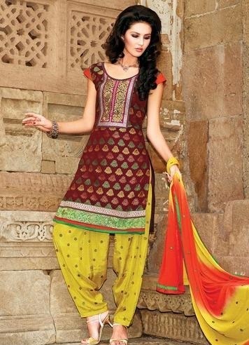 Casual Bandhani Printed Suit