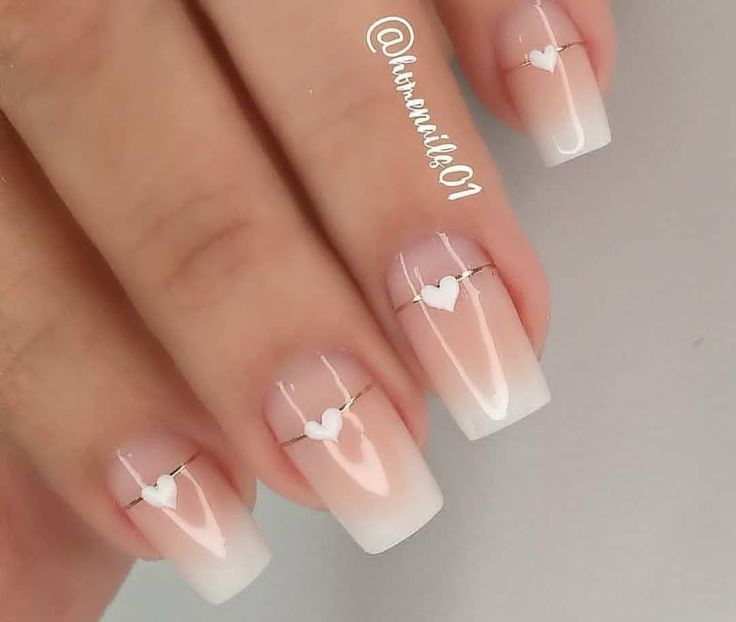 glittery ombre nails