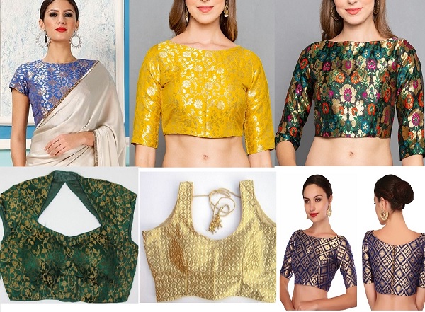 Top 20 Latest Brocade Saree Blouse Patterns To Try in 2023
