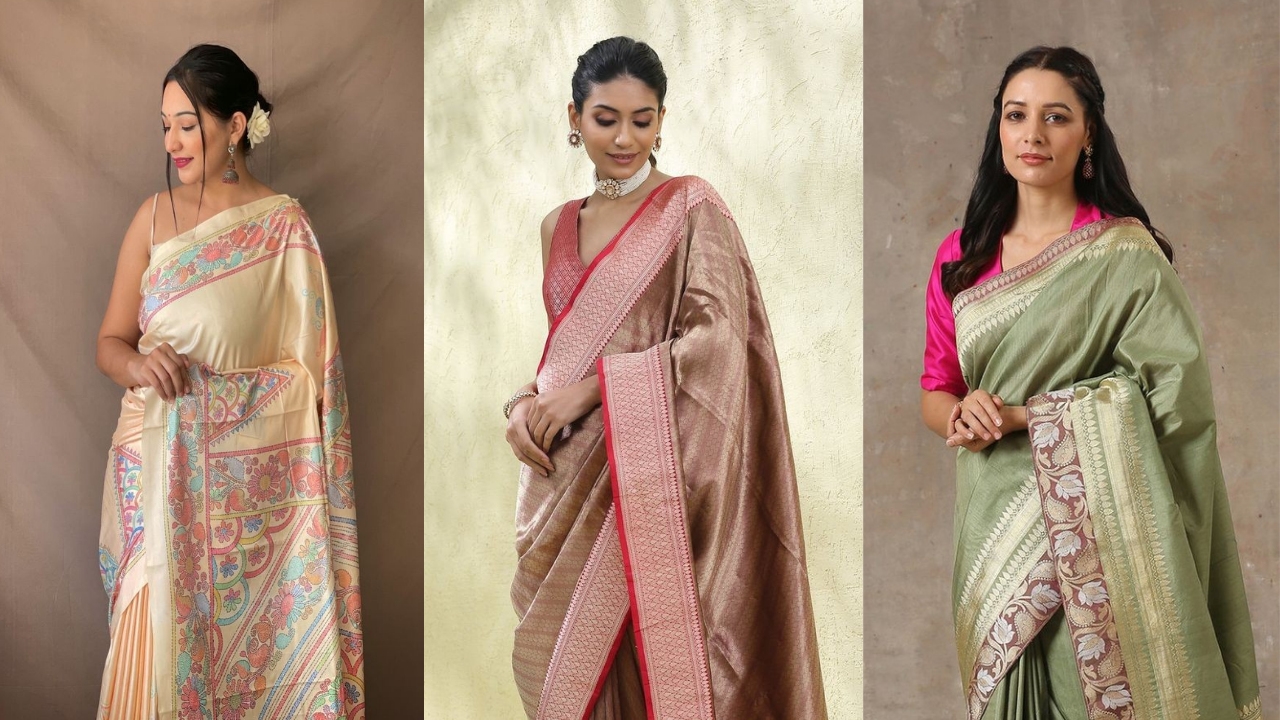 50+ Latest Silk Saree Designs for Classy Look