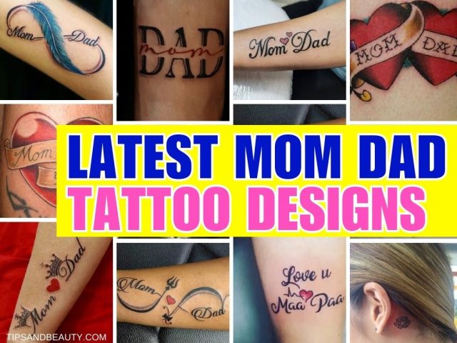 Latest 50 Mom Dad Tattoo Designs With Meaning for Men and Women