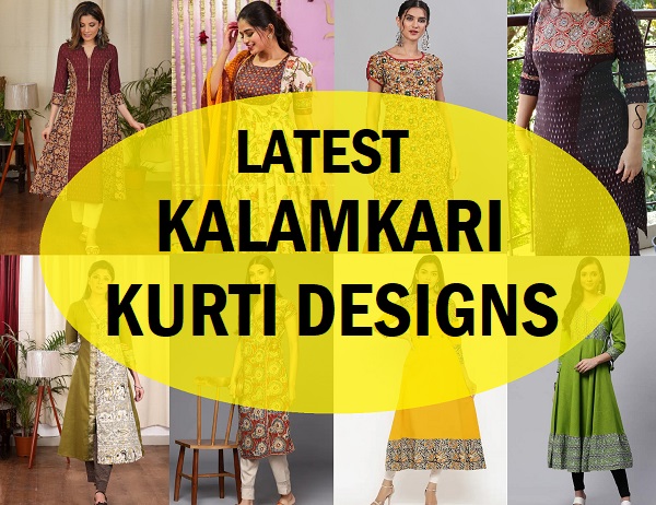 Latest 50 Kalamkari Kurti Designs For Office and Parties (2024)