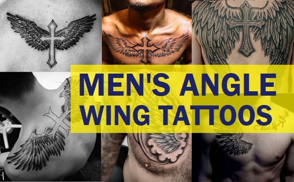 Latest 50 Men Angel Wings Tattoo Designs (2024)